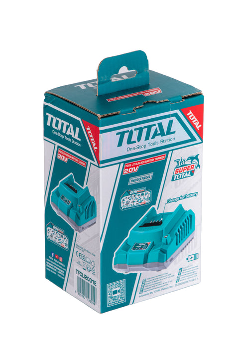 Acumulatori si incarcatoare, Incarcator rapid TOTAL Industrial - 20V - 2.0Ah, 3, atomico.ro