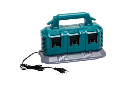 Acumulatori si incarcatoare, Incarcatar baterii TOTAL 20V LI-ION P20S-6 PORTURI, 3, atomico.ro