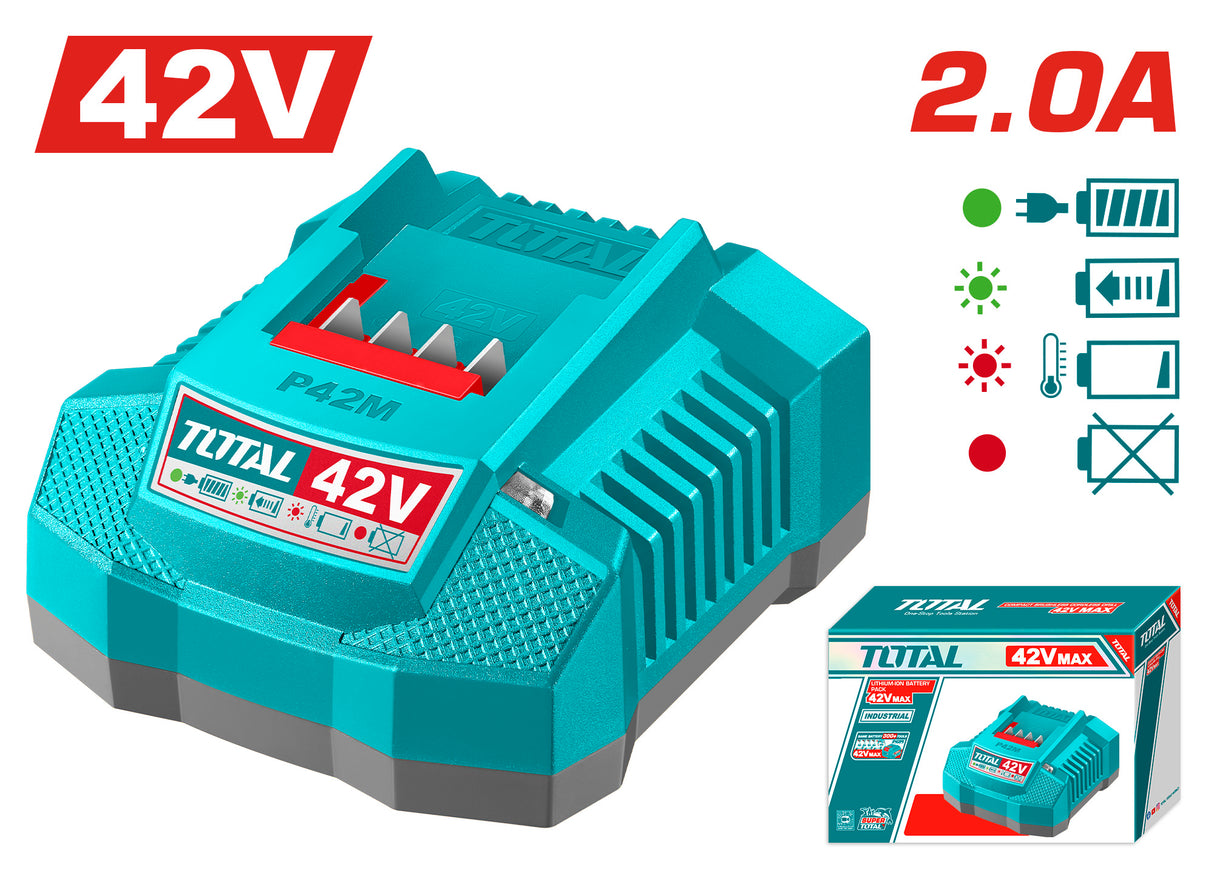 Incarcator baterie TOTAL 42V, 2A, 2, atomico.ro