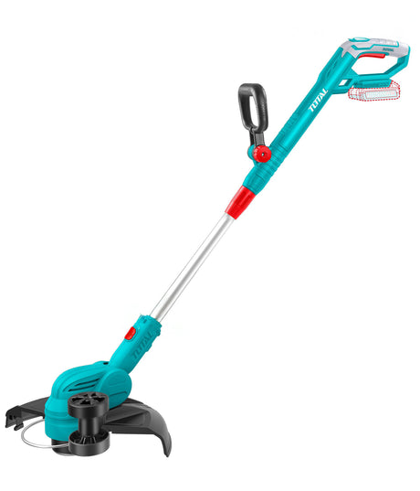 Motocoase si Masini de tuns iarba, Trimmer gazon TOTAL 20V, 300 mm, 8200 rpm, fir 1.6 mm, fara acumulator si incarcator, 5, atomico.ro
