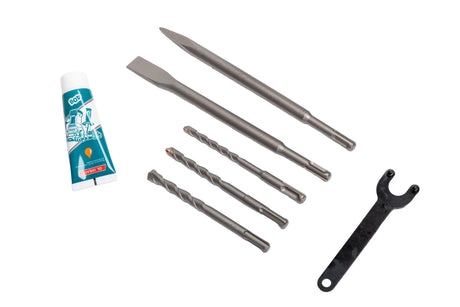 Scule electrice, Ciocan rotopercutor Total 5.5J, 1500W - SDS plus, 5, atomico.ro
