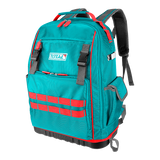 Ghiozdan pentru scule TOTAL, capacitate 15 kg, 38 x 20 x 50.5 cm
