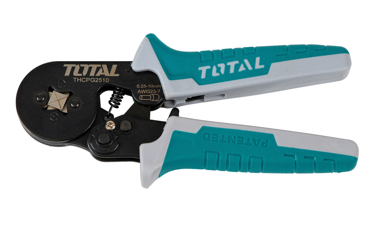 Cleste de sertizare cu clichet Total, diametru sertizare 0,25-10 mm, 1, atomico.ro