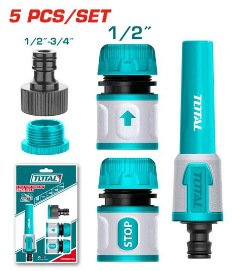 Accesorii furtunuri si fitinguri, Setul TOTAL pentru udare 5 piese, 6, atomico.ro