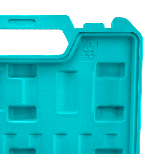 Set tubulare impact TOTAL 1/2", 14 piese, 10–27 mm, Cr-Mo, 5, atomico.ro