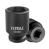 Set tubulare impact TOTAL 1/2", 14 piese, 10–27 mm, Cr-Mo