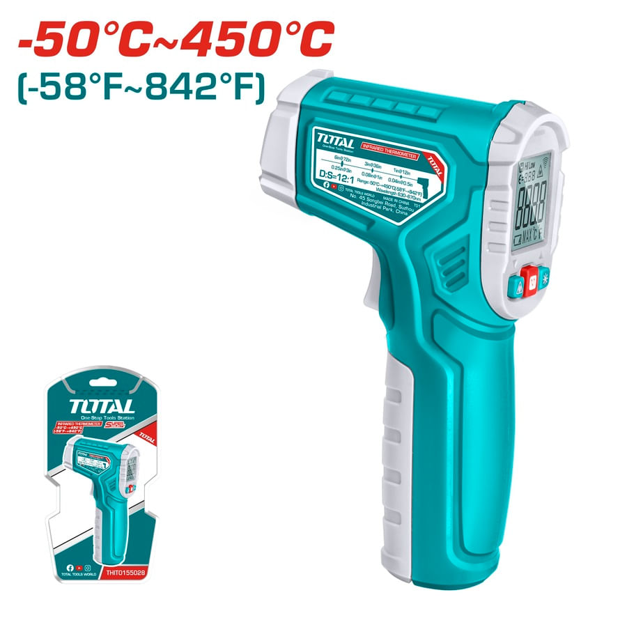 Termometru infrarosu TOTAL -50C+450C, 2, atomico.ro