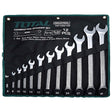 TOTAL - SET 12 CHEI COMBINATE FIXE/INELARE - 6-32MM INDUSTRIAL