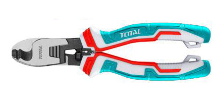 Scule TOTAL, Cleste taiat cabluri TOTAL 6"/160 mm, otel carbon, taiere precisa, 1, atomico.ro