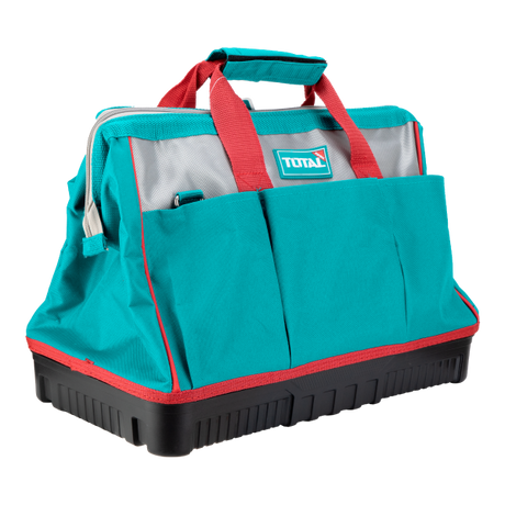 Depozitare, transport si protectie, Geanta scule TOTAL 16", poliester 1680D, baza rigida, capacitate 20 kg, curea umar, 6, atomico.ro