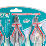 Set mini clesti TOTAL 6 piese, 4.5", maner ergonomic