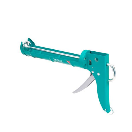 Scule si unelte de mana, Pistol silicon TOTAL 9", mecanism cu dinti, pentru cartuse 310 ml, 2, atomico.ro