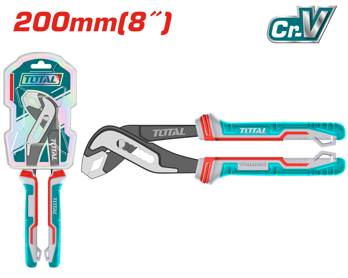 Cleste papagal TOTAL 8"/200 mm, Cr-V, deschidere 35 mm, maner TPR, 2, atomico.ro