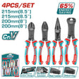 TOTAL - SET CLESTI CU ECONOMIZOR DE ENERGIE 4 PIESE 