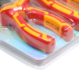 Set clesti izolati TOTAL electrician 3 piese, Cr-V, 1000V, patent, varf lung si taietor