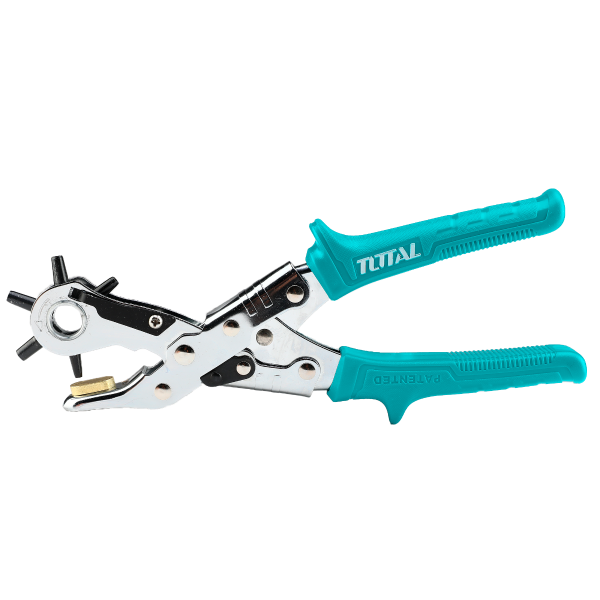 Cleste preducea TOTAL 6 dimensiuni, 2.5–5 mm, perforare piele si materiale, 5, atomico.ro