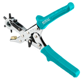 Cleste preducea TOTAL 6 dimensiuni, 2.5–5 mm, perforare piele si materiale