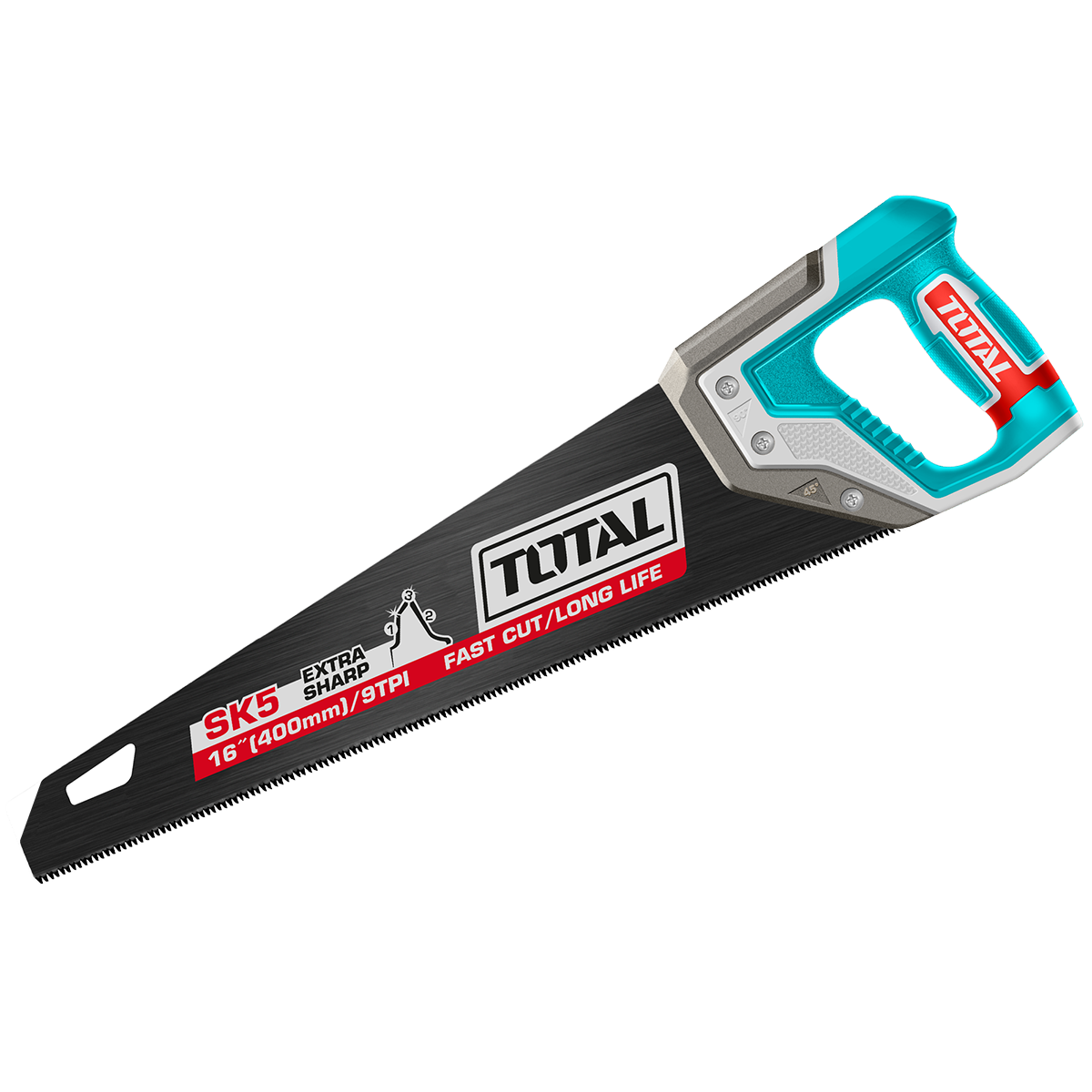 Fierastrau pentru lemn TOTAL 16" (400 mm) Industrial – SK5, 9TPI, 1, atomico.ro