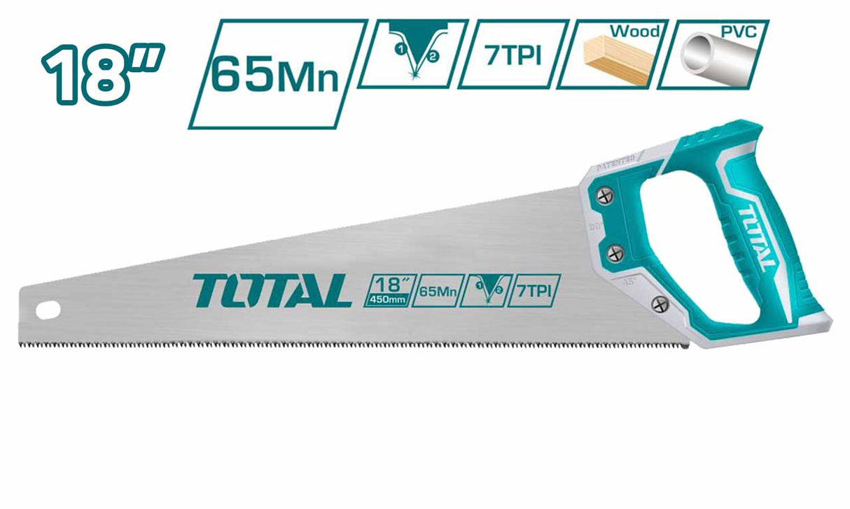 Fierastrau pentru lemn TOTAL - 450mm / 18, 2, atomico.ro