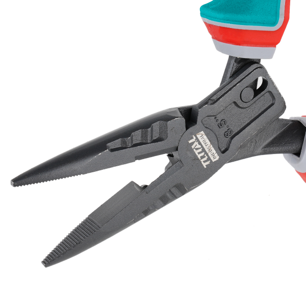 Cleste varf ascutit TOTAL 8.5"/215 mm, Cr-V, teflon, maner TPR, multifunctional, 4, atomico.ro