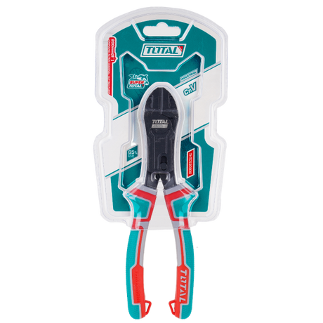Scule si unelte de mana, Cleste taietor multifunctional TOTAL 8"/200 mm, Cr-V, teflon, maner TPR, 5, atomico.ro