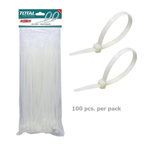 Menghine si cleme de fixare, Coliere de plastic TOTAL - 100buc - 500mm, atomico.ro