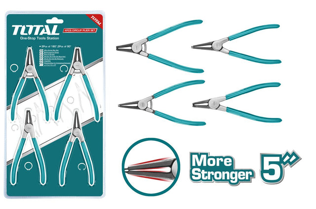TOTAL - SET CLESTI PENTRU SIGURANTE - 4 BUC - 5/125MM INDUSTRIAL