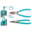 TOTAL - CLESTE PENTRU PENTRU SIGURANTE INTERNE - CAP DREPT - 7/180MM INDUSTRIAL