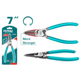 TOTAL - CLESTE PENTRU PENTRU SIGURANTE INTERNE - CAP DREPT - 7/180MM INDUSTRIAL