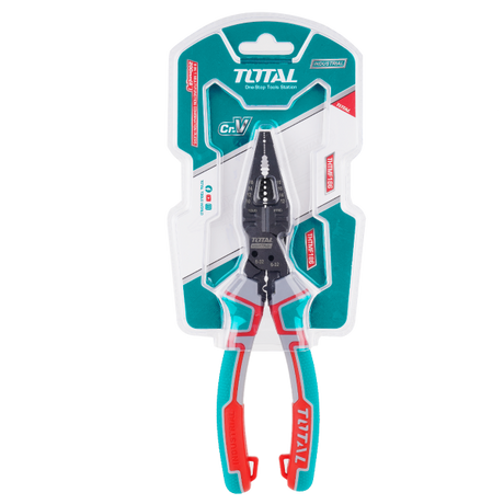 Patenti, Patent multifunctional TOTAL 8-in-1, 8"/200 mm, Cr-V, teflon, maner TPR, 5, atomico.ro