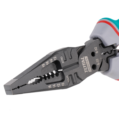 Patenti, Patent multifunctional TOTAL 8-in-1, 8"/200 mm, Cr-V, teflon, maner TPR, 3, atomico.ro