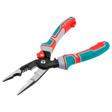 Cleste varf ascutit multifunctional TOTAL 6-in-1, 8"/200 mm, Cr-V, maner TPR