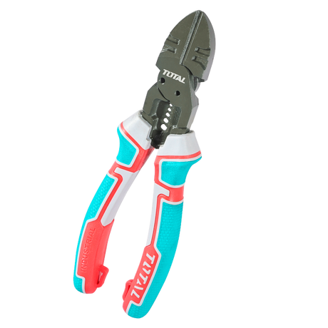 Clesti auto - mecanica, Cleste multifunctional TOTAL Industrial 6 in 1 industrial, 8 inch, Cr-V, teflon, 1, atomico.ro