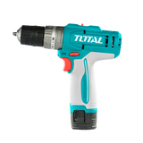 Masina de gaurit cu percutie TOTAL 12V, 20Nm, 2 trepte viteza, baterii 1.5Ah (NU INCLUDE INCARCATOR)