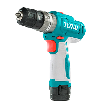 Masini de Gaurit/ Insurubat - Bormasini, Masina de gaurit cu percutie TOTAL 12V, 20Nm, 2 trepte viteza, baterii 1.5Ah (NU INCLUDE INCARCATOR), 1, atomico.ro