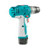 Masina de gaurit cu percutie TOTAL 12V, 20Nm, 2 trepte viteza, baterii 1.5Ah (NU INCLUDE INCARCATOR)