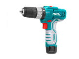 TOTAL - MASINA DE GAURIT CU PERCUTIE SI ACUMULATOR 12V-1.5AH LI-ION 2 ACUMULATORI, BMC INDUSTRIAL