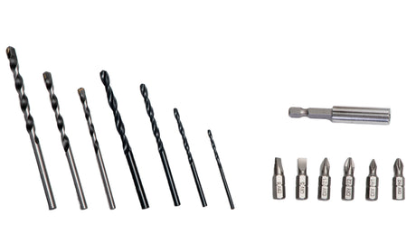 Masini de Gaurit/ Insurubat - Bormasini, Masina de gaurit cu percutie TOTAL, 20v 2.0Ah, Li-Ion, 1500 rpm, 22500 bpm, 47 accesorii(include 2 acumulatori + 1 incarcator), 6, atomico.ro