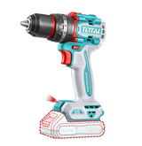 Masina de gaurit cu percutie si acumulator TOTAL 20V – 2.0Ah Li-Ion (2 acumulatori + 1 incarcator)
