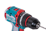 Masina de gaurit cu percutie Total - 20V-2AH -motor fara perii - include doi acumulatori si un incarcator