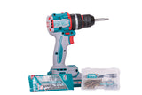 Masina de gaurit cu percutie Total - 20V-2AH -motor fara perii - include doi acumulatori si un incarcator