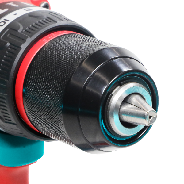Masina de gaurit cu percutie TOTAL 20V, Brushless, 76 Nm, mandrina metalica 13 mm, 2 acumulatori 4.0Ah, incarcator, 6, atomico.ro