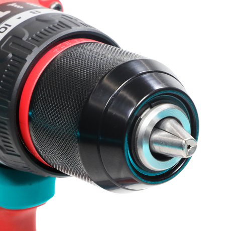 Masini de Gaurit/ Insurubat - Bormasini, Masina de gaurit cu percutie TOTAL 20V, Brushless, 76 Nm, mandrina metalica 13 mm, 2 acumulatori 4.0Ah, incarcator, 6, atomico.ro