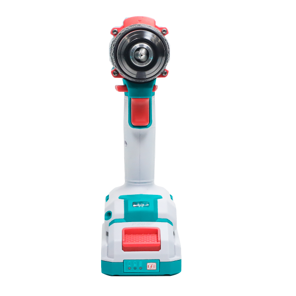 Masina de gaurit cu percutie TOTAL 20V, Brushless, 76 Nm, mandrina metalica 13 mm, 2 acumulatori 4.0Ah, incarcator, 3, atomico.ro