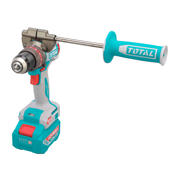 Masina de gaurit cu impact TOTAL 42V, 99 Nm, mandrina metalica 13 mm (INCLUDE 2 ACUMULATORI, 1 INCARCATOR), 1, atomico.ro