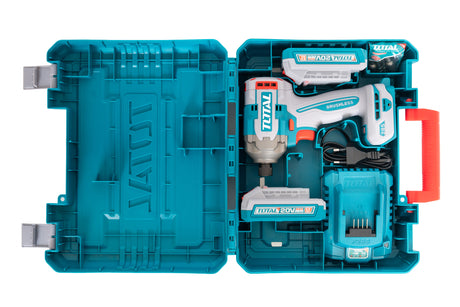 Pistoale de impact, Masina de insurubat cu impact, 20V-2.0Ah, Li-Ion (include 2 acumulatori, 1 incarcator), 2, atomico.ro
