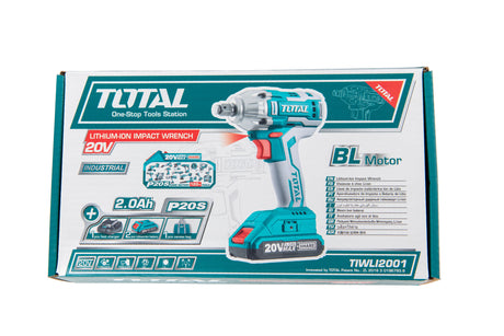 Total, Masina de insurubat cu impact TOTAL 2 acumulatori, 2Ah - 20V - RESIGILAT, 10, atomico.ro