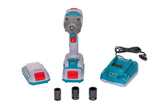 Masina de insurubat cu impact TOTAL cu acumulator 20V-2.0AH LI-ION include 2 acumulatori si 1 incarcator