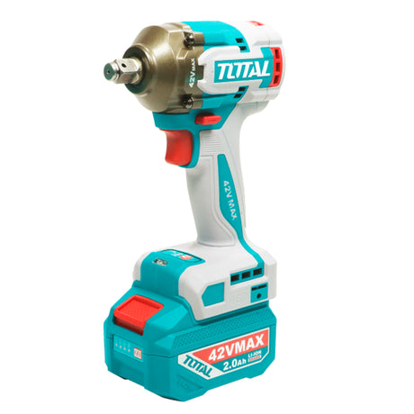 Puterea Mobila, TOTAL - MASINA DE INSURUBAT CU IMPACT - 42V - 1/2'' (INCLUDE ACUMULATOR, INCARCATOR), 1, atomico.ro