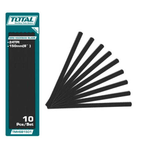 Accesorii scule electrice TOTAL, Set lame mini-fierastrau Total - 150mm/6 24T, 2, atomico.ro